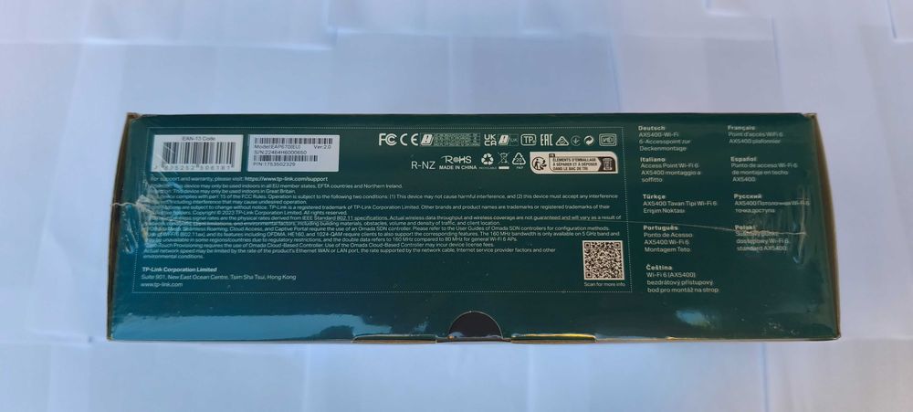 Access point Omada by TP-LINK Gigabit EAP670 Dual-Band