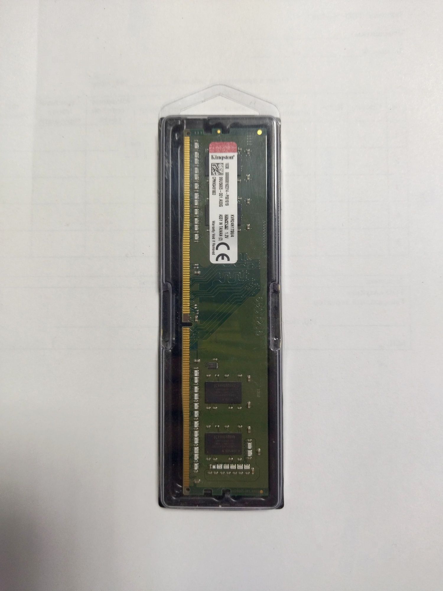 Оперативная память DDR4_4GB_2400Mhz