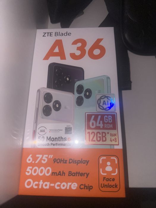 ZTE Blade A36 64GB Black