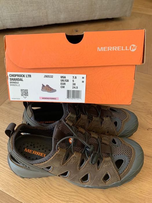 Sandale dama Merrell, 38, noi, in cutie