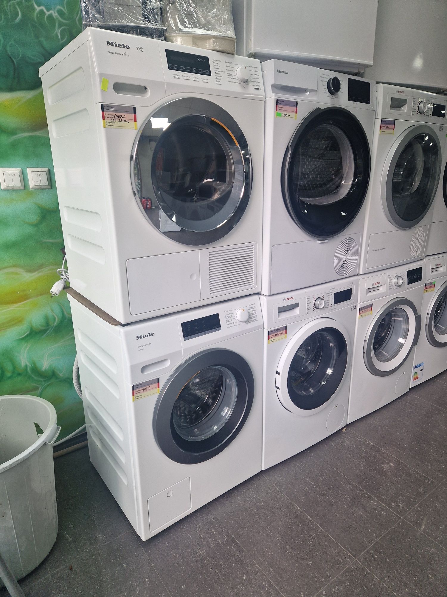 Пералня и сушилня  Miele W 1  T1 A+++ WEA035 WPS
