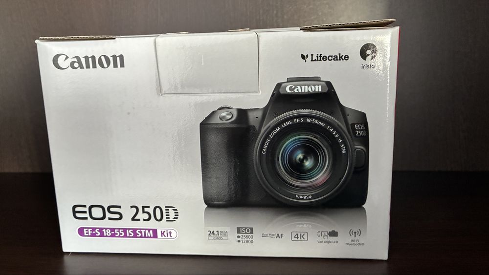 Canon 250d 4k…..