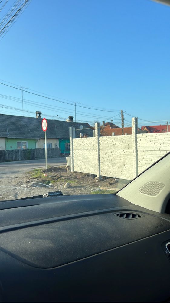 Placi gard beton Prefabricat ciment stalpi