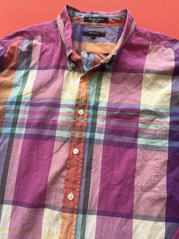 GANT : Hadbloom Madras - риза размер 2/3ХЛ - Оригинал