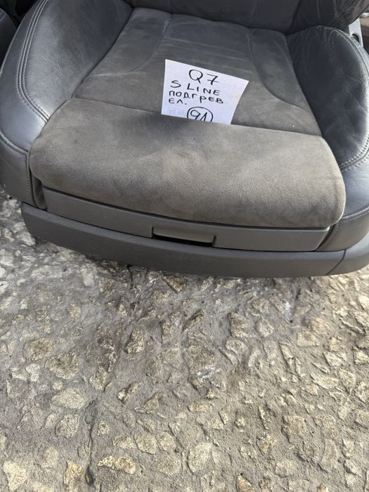 Кожен S-line салон Audi Q7 подгрев ЕЛ Седаки Ауди КЮ7 Н91 лека забележ