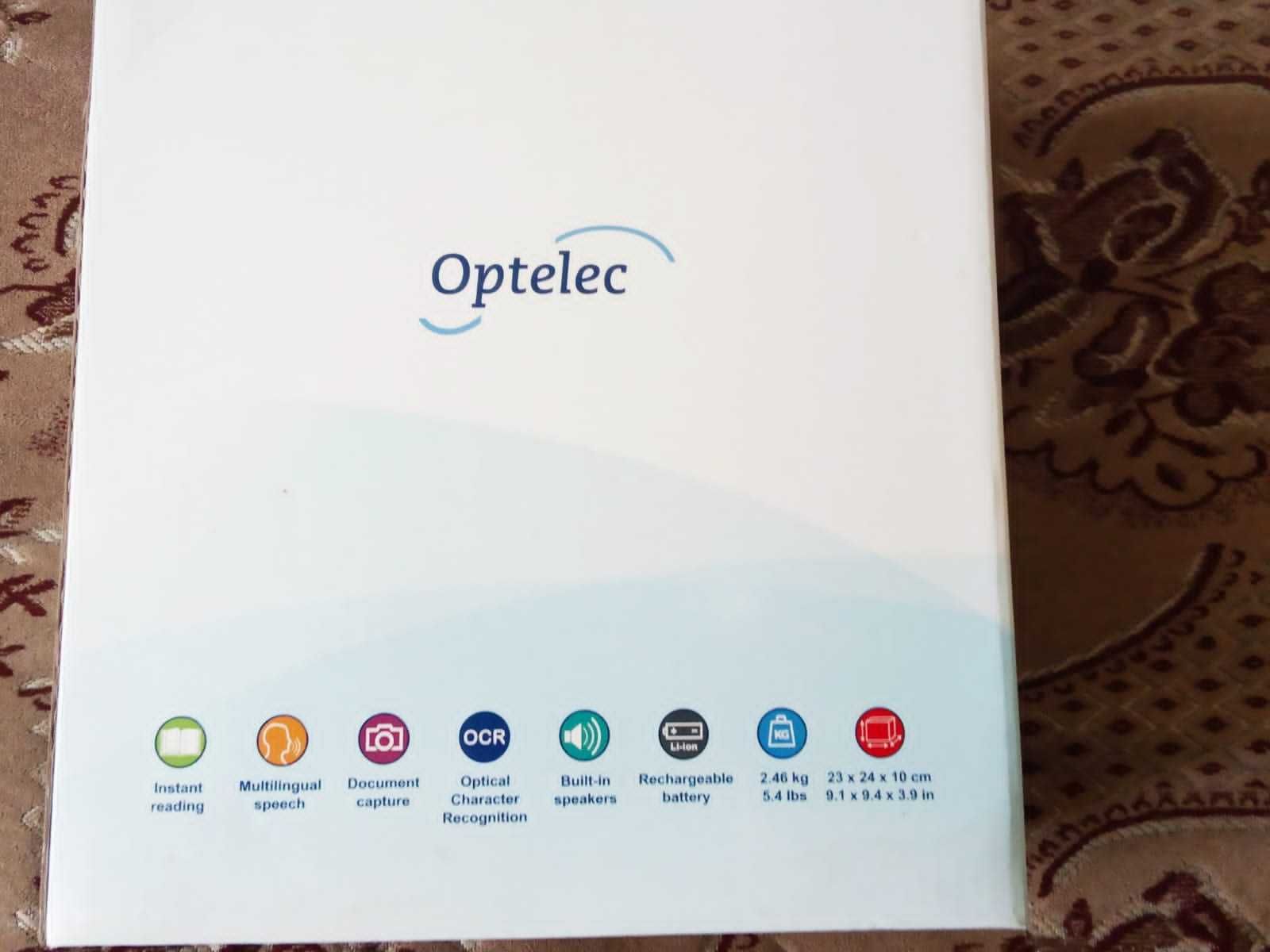 Читающая машина для не- и слабовидящих людей "Optelec ClearReader+"