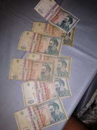 Vând 7 bancnote 500 lei Brâncuși din decembrie 1992