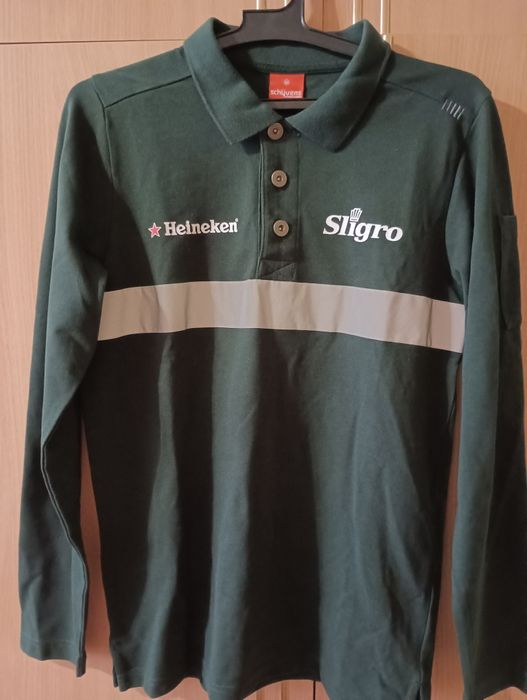 Мъжка блузка с яка