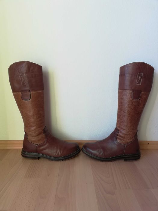 Ботуши от естествена кожа 38-ми номер