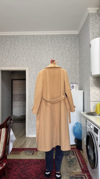 Пальто цвет: бежевый размер: s, 38