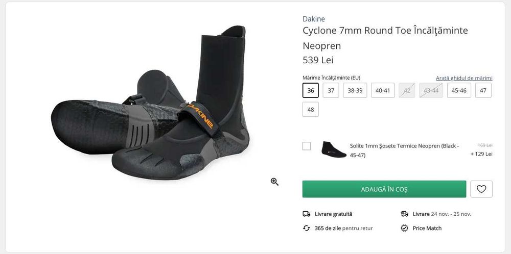Neopren Boots Încălțăminte 7mm (Dakine)