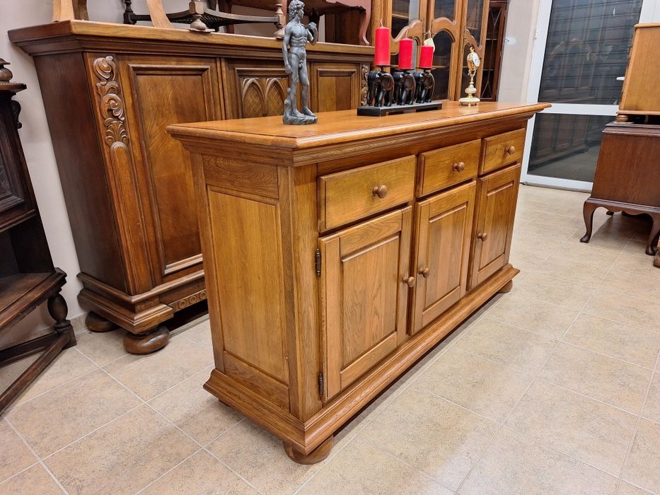 Луксозен комод, скрин, бюфет, шкаф дъб масив