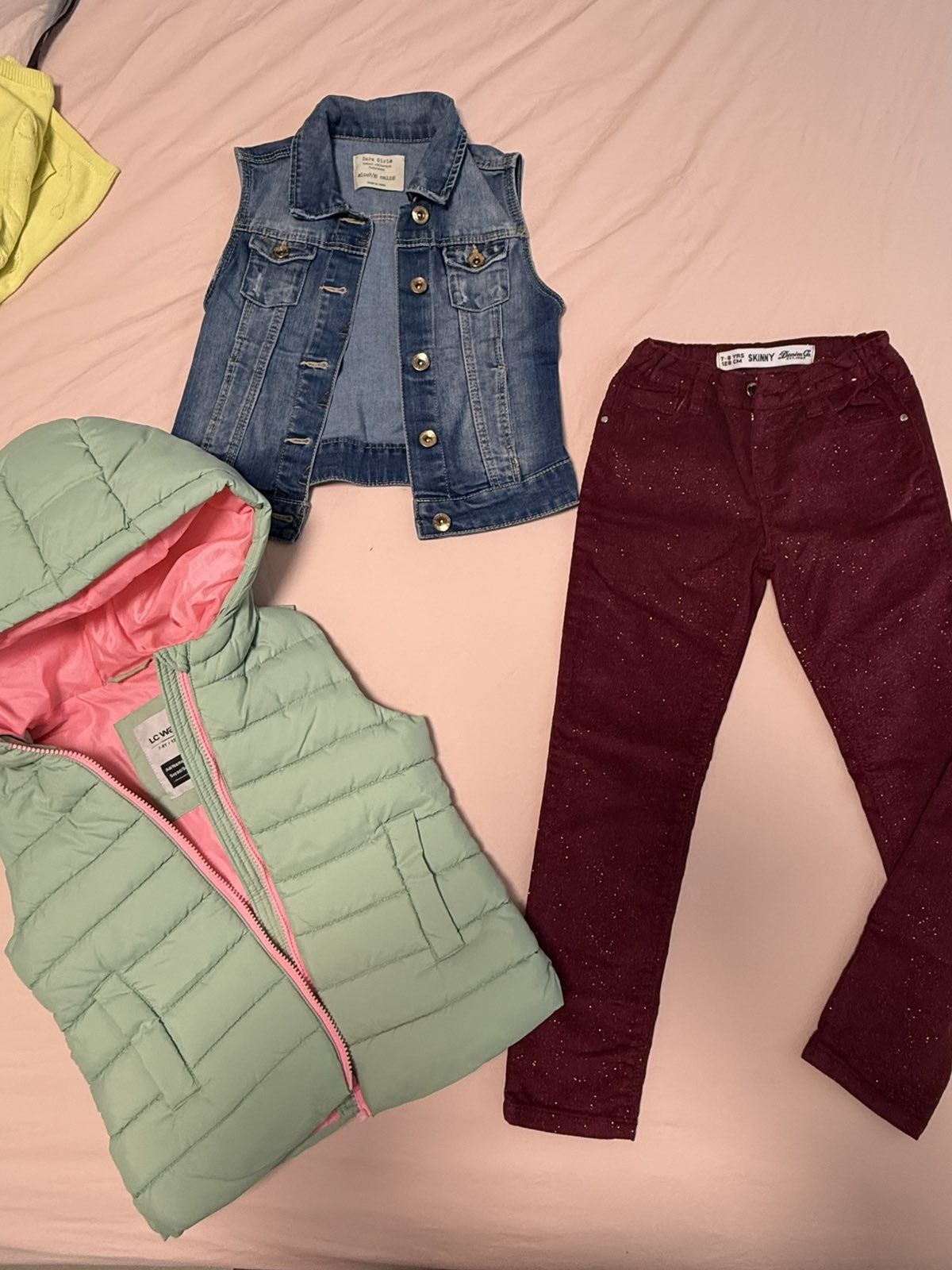 Клин , пола  , H&m РОКЛЯ , zara КЛИН  есенно детско яке