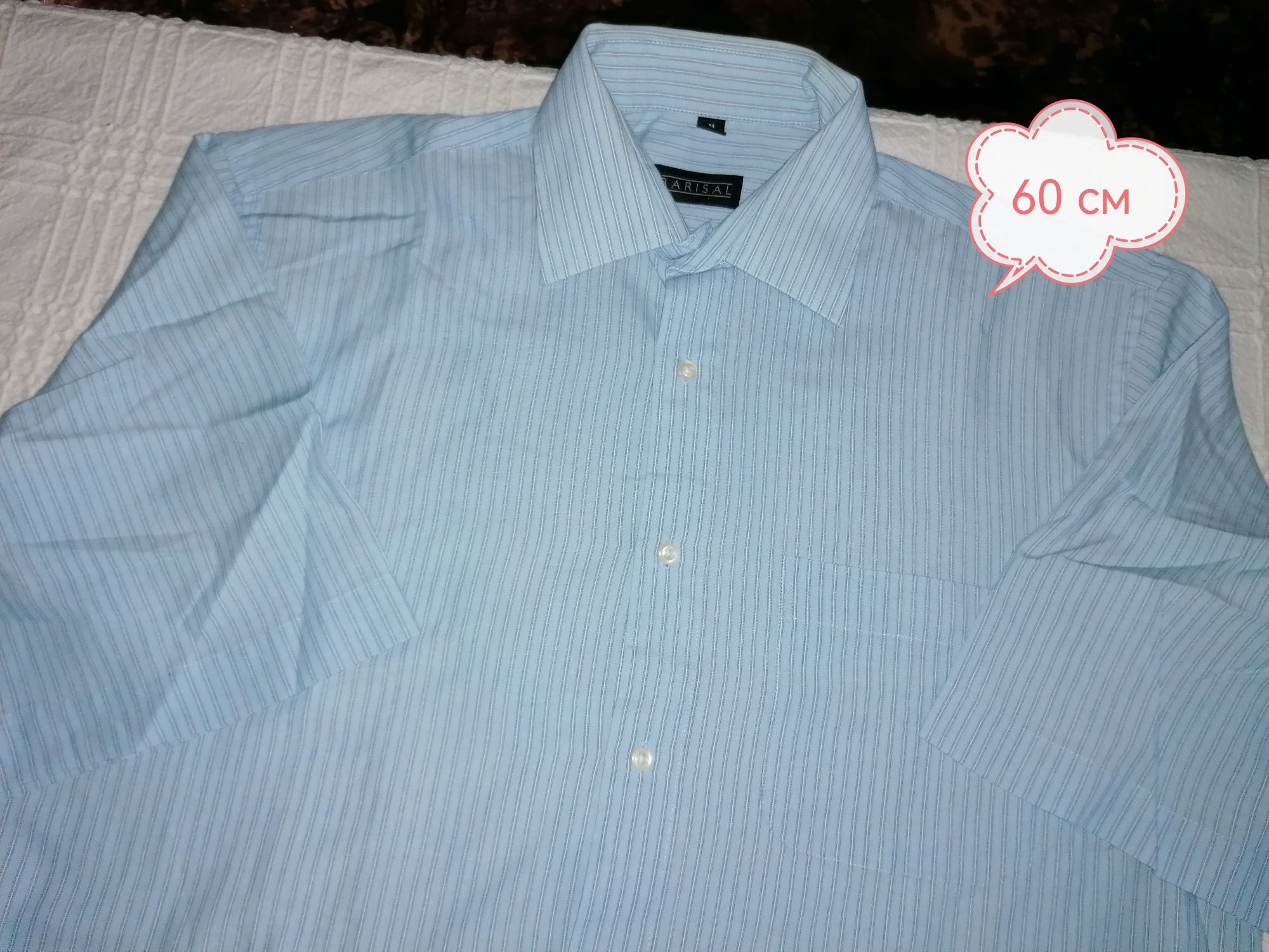 Мъжки ризи с къс ръкав, различни цветове,размер41/42