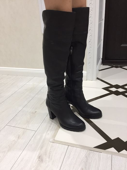 Продам сапоги женские, SOPEIA европейка, кожанные