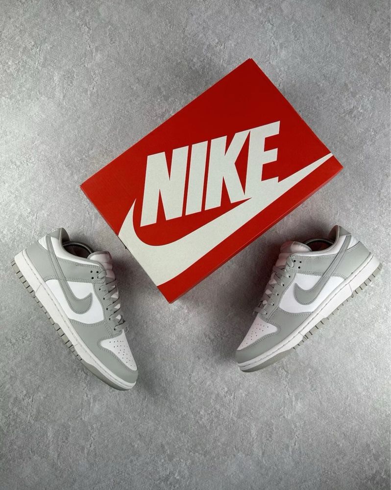 Adidasi Nike Air Dunk Grey FOG 2025 Edition