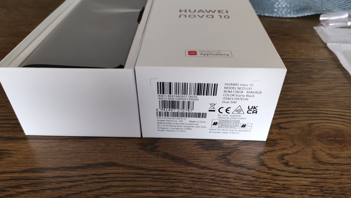 Vand telefon Huawei Nova 10, Starry Black