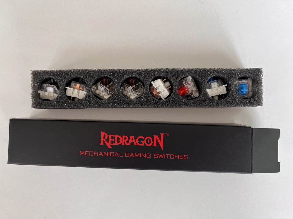 Tastatura gaming Redragon Manyu, switch-uri albastre