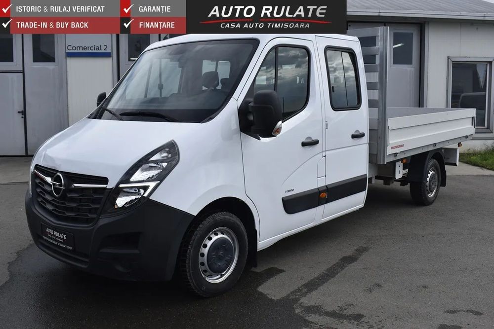 Opel Movano D-Cab+Platforma 7locuri 2.3CDTI 150CP (3,5t) L3H1 FWD S/S Opel Movano D-Cab+Platforma 7locuri 2.3CDTI 150CP (3,5t) L3H1 FWD S/S