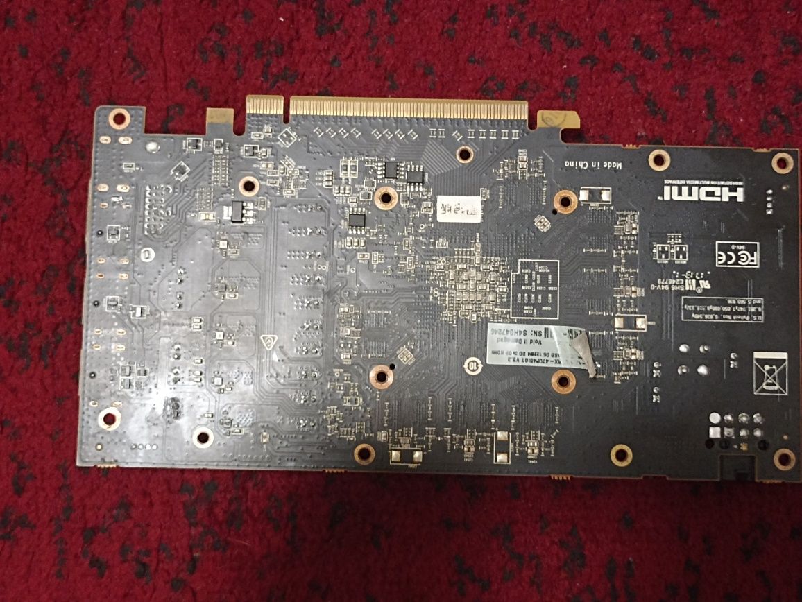 Rx 470 4 gb. XFX надо ремонт