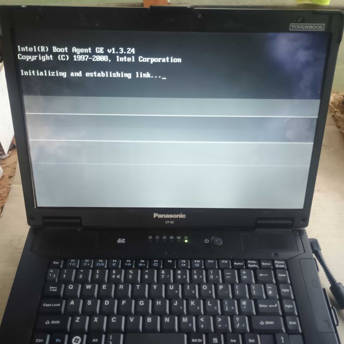Laptop Panasonic CF 52 ecran defect