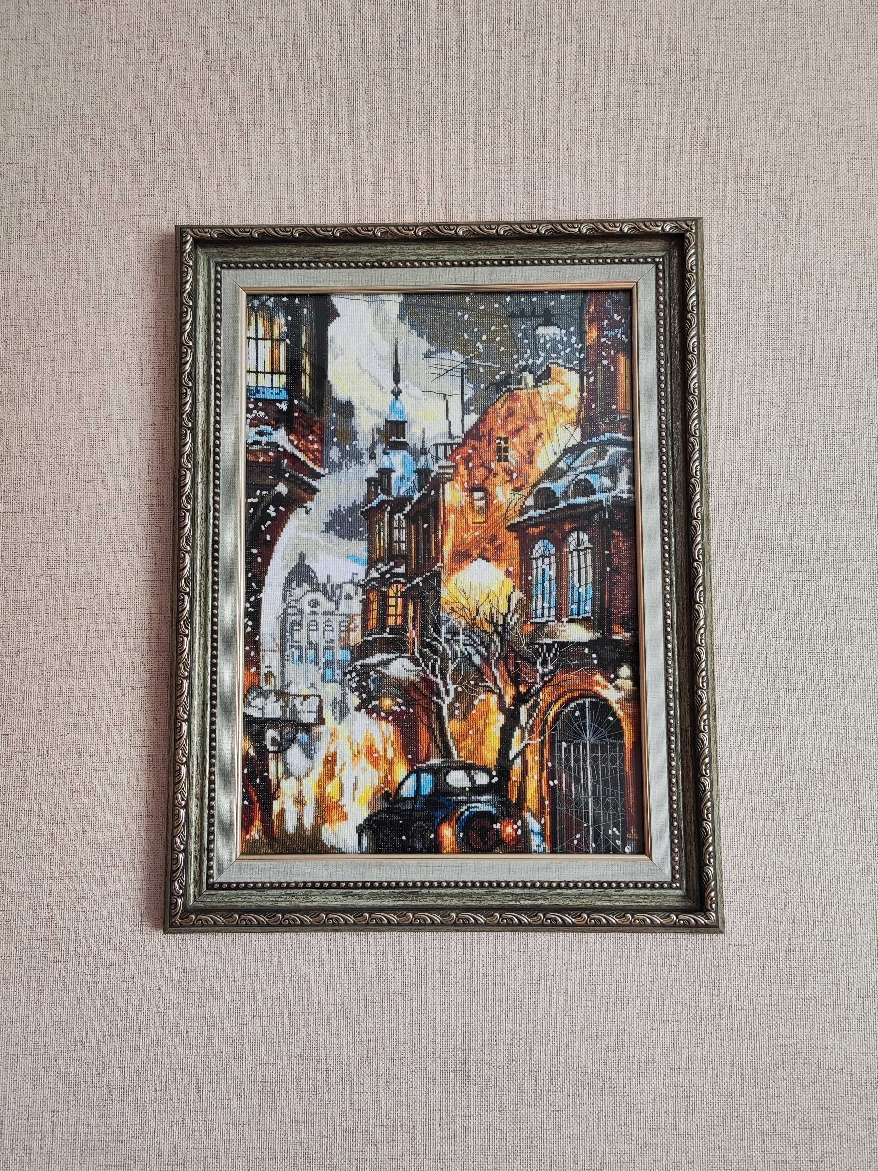 Картины вышитая в ручную