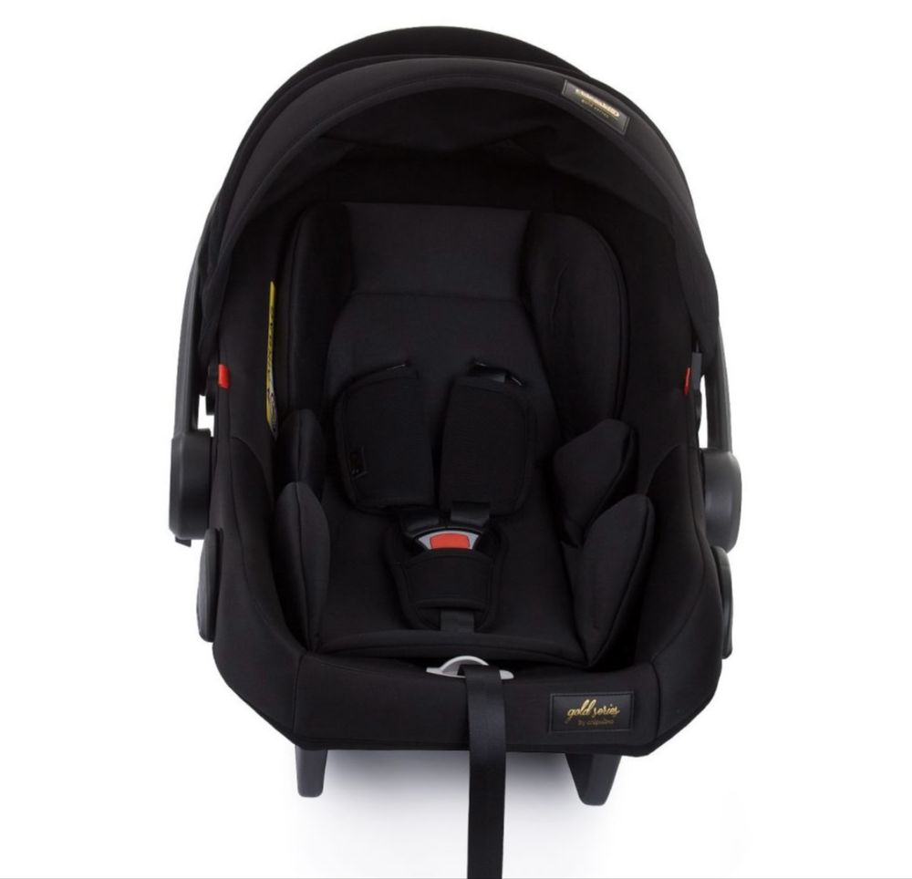 Детска количка Chipolino - Елит, 3 в 1, черна