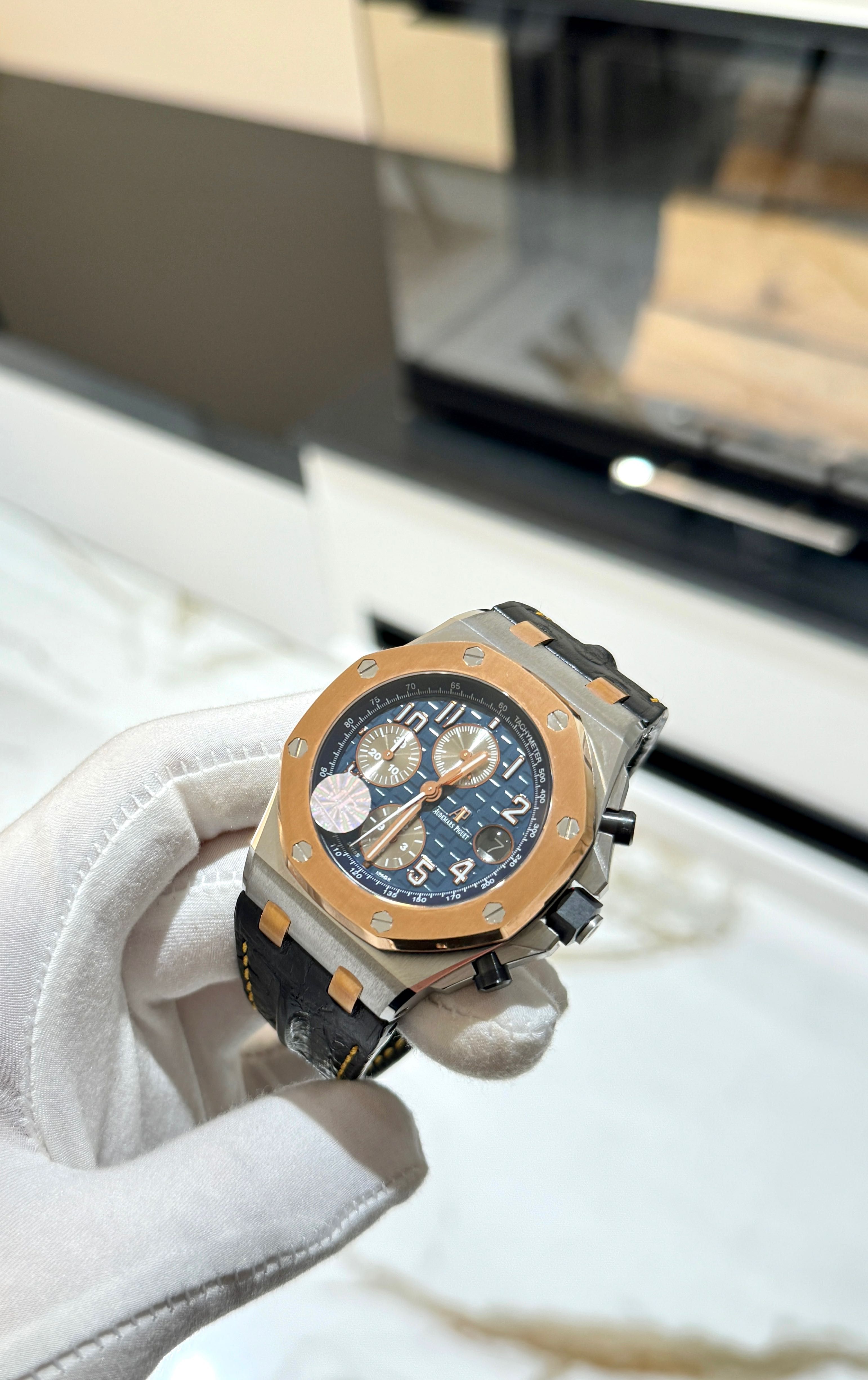 Audemars Piguet Offshore Silver rose gold