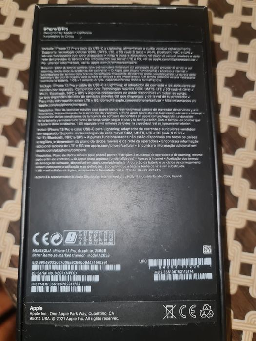 IPHINE 13 PRO 256 GB folosit foarte puțin este că nou