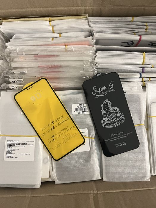 Vand folie de sticla si folie simplu