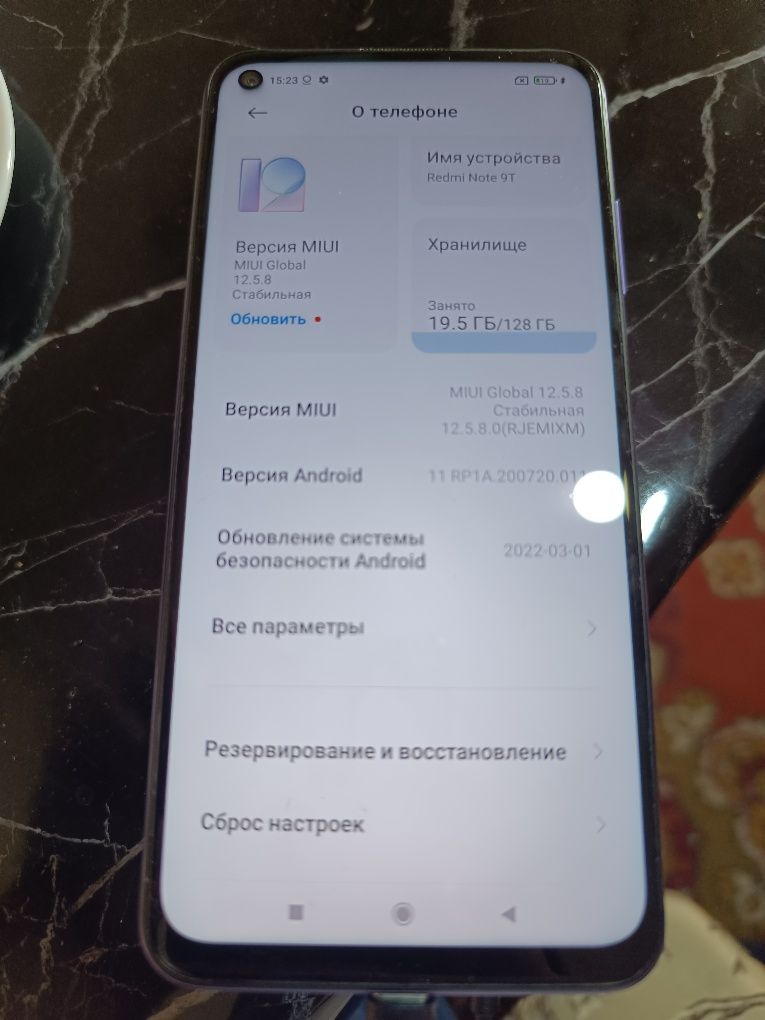 Redmi Note 9T 5G. Holati yaxshi