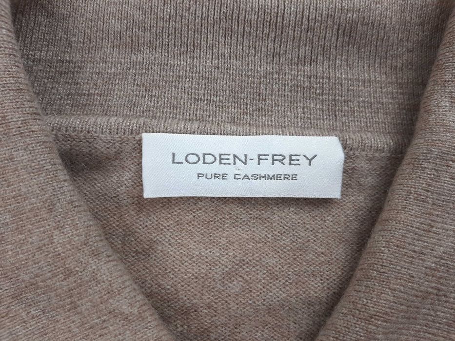 Lodenfrey Polo Sweater - Мъжки пуловер от 100% кашмир размер XL