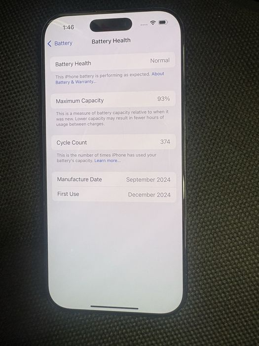 Нов iphone 16 pro 128 gb