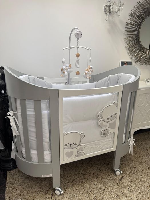 Patut bebelusi copii italbaby oval jolie colectia trendy