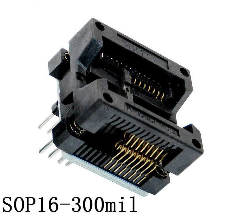 Адаптер переходник SOP8 - DIP8 SOP16 - DIP8