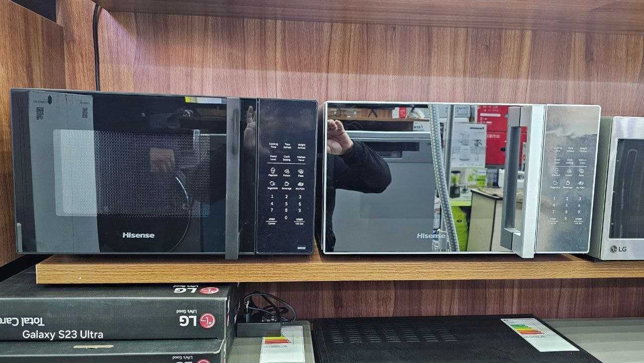 Микроволновая печь Hisense Solo Silver 23L model: H23MOMS5H