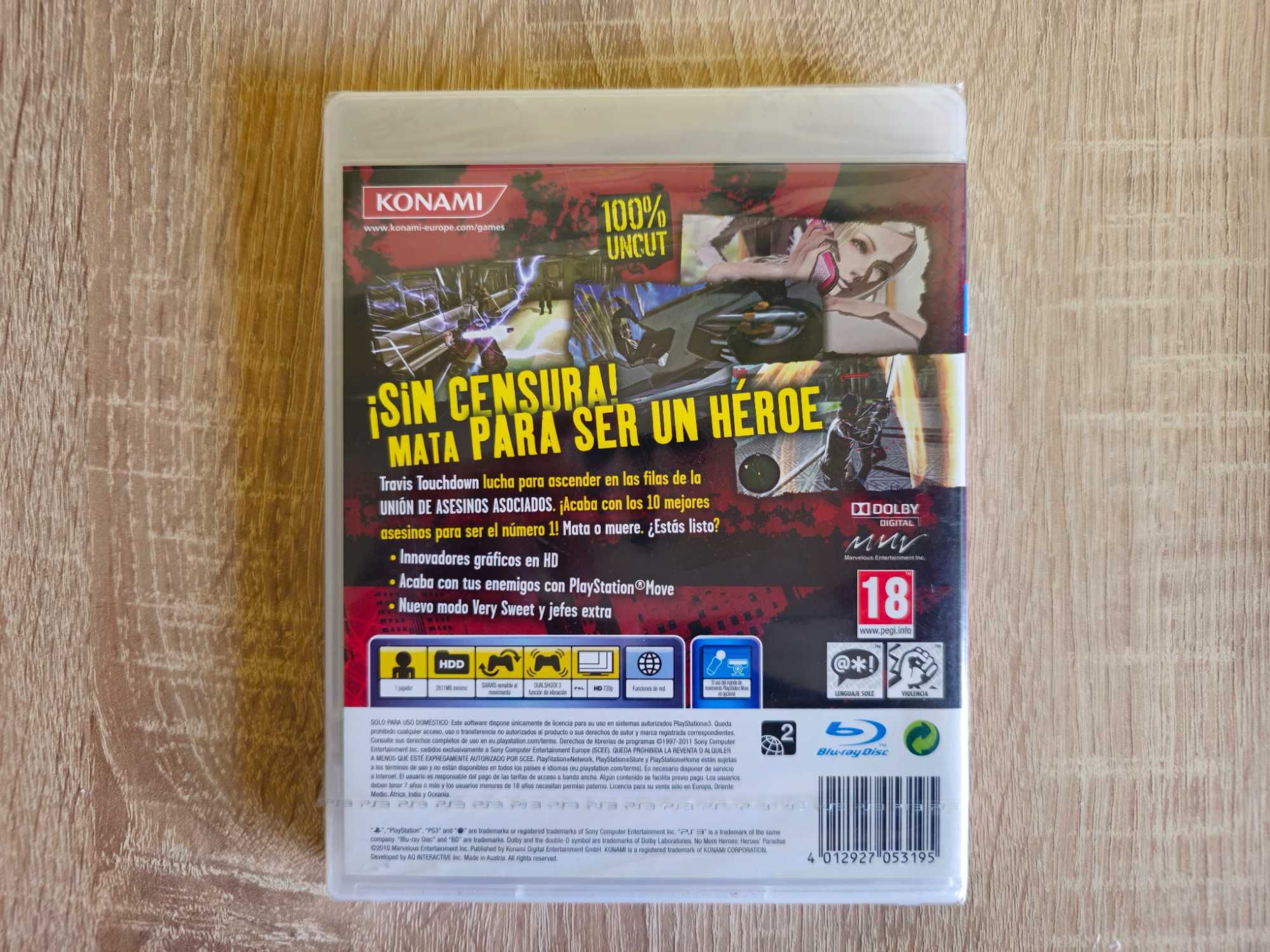 No More Heroes Heroes' Paradise за PlayStation 3 PS3 ПС3