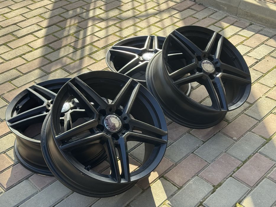 Jante Mercedes 5x112 , R17,originale (se potrivesc si pe Vw)