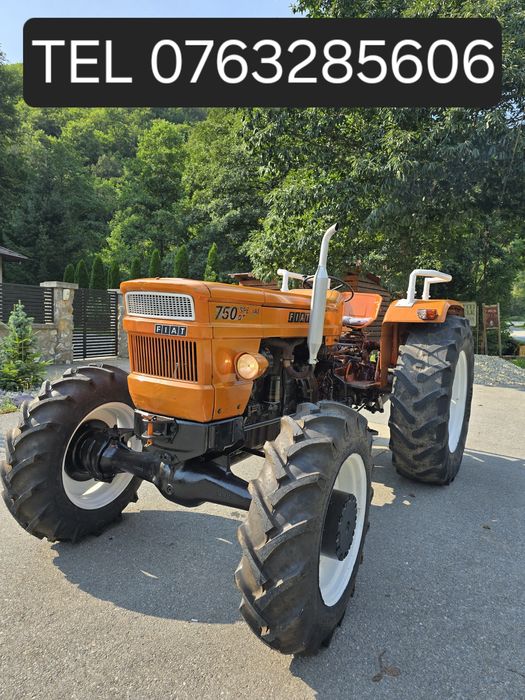 Vând tractor FIAT 750 DTC cu tractiune 4x4.Stare excepționala