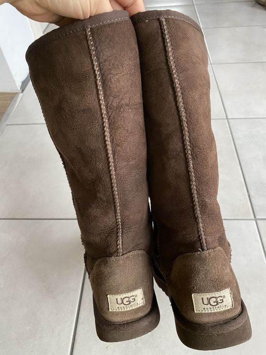 UGG originale cu lână multă si piele naturala 39