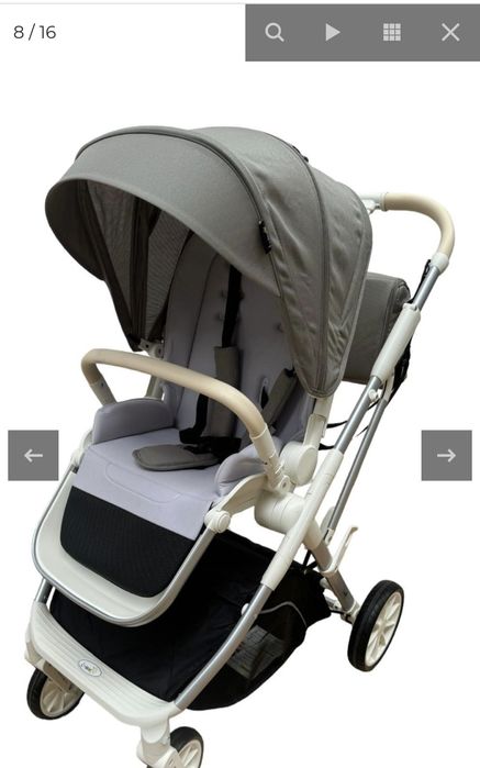 Vând cărucior utilizat de 3 ori