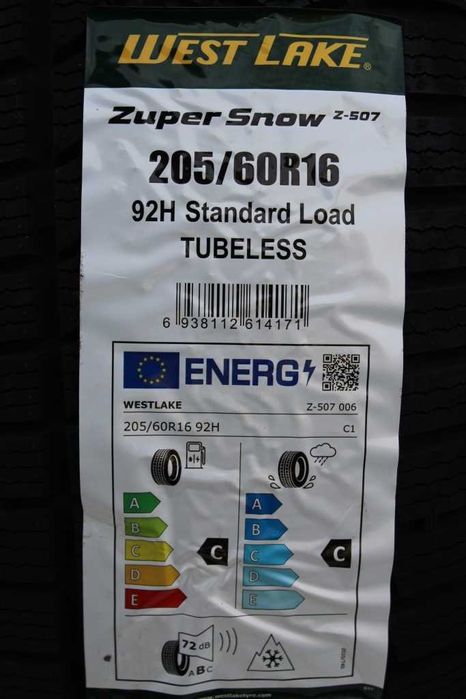 Anvelope iarna noi 205/60R16 WestLake