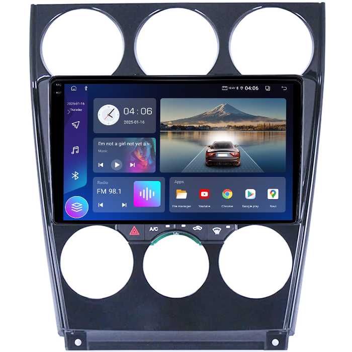 Navigatie Mazda 6 2004-2015, Android 14, 9 INCH, 4GB RAM/64GB ROM
