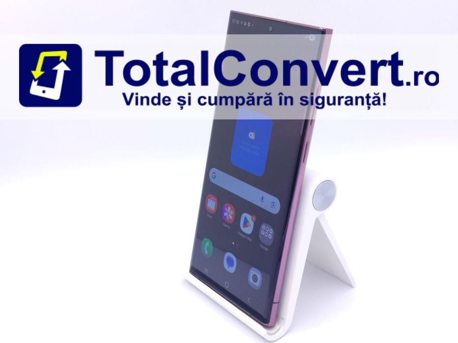 Samsung S22 Ultra 256GB Burgundy 12GB Dual, Garantie 24 luni | #R88235