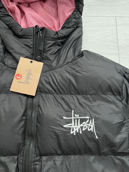 Geaca Stussy Black/Pink