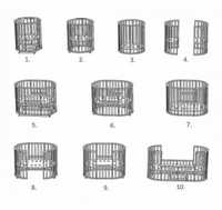 Продам или обменяю детскую кроватку ( для грудных и до 7 лет)