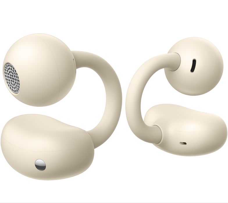 НОВО!!! Аудио слушалки Open-Ear Huawei FreeClip, Wireless, Beige