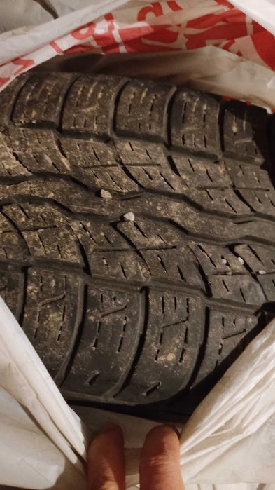 Шины, 225/65R17, б/у Bridgestone всесезонные, 4 шт.