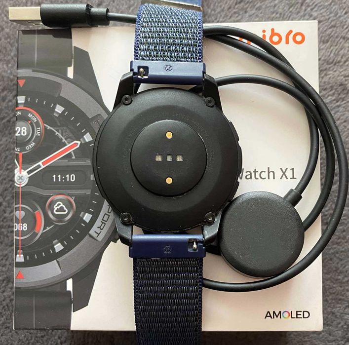 Смарт часовник Xiaomi Mibro X1, 1.3" Amoled дисплей, 5 Atm,65лв