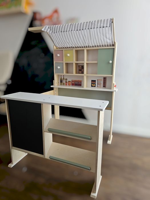 Детски дървен магазин играчка